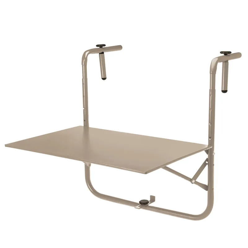 Balkontafel metaal taupe