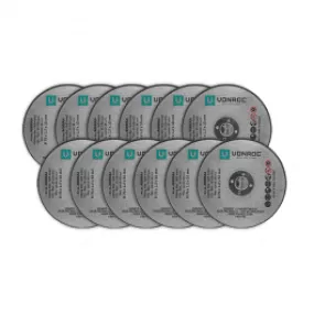 Doorslijpschijven - 76mm | 12 st