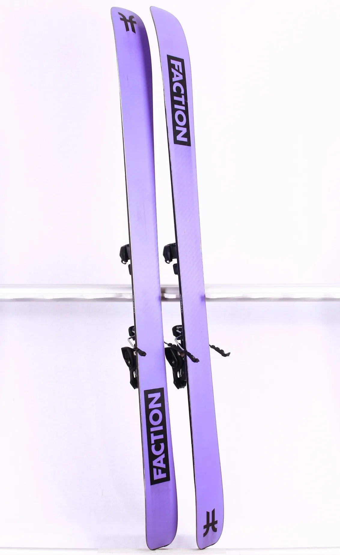 freeride ski's FACTION AGENT 2X 2024, purple, grip walk, woodcore + Tyrolia Attack 14