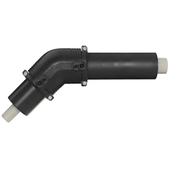 GF CONTAINIT PPH /PE100 KNIE 45° D20 D50 PN10/16 MOFLAS 727154106
