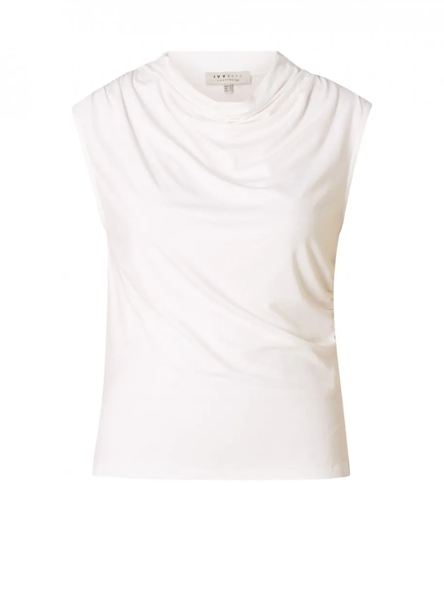 Ivybeau top wit leuke hals
