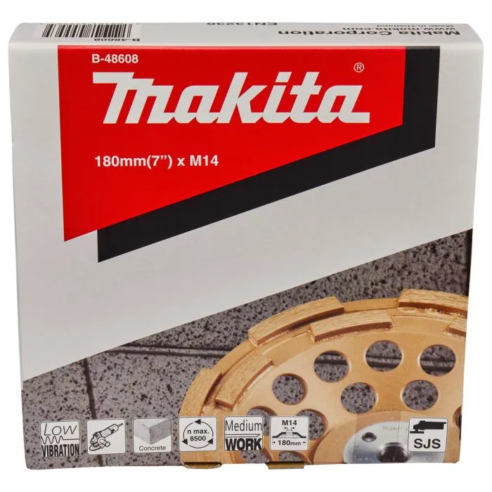 MAKITA B48608 KOMSCHIJF DIAM FIJN 180MM M14