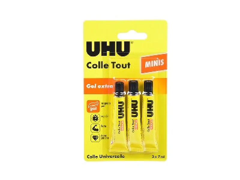 Minis Alleslijm Gel 3x7g