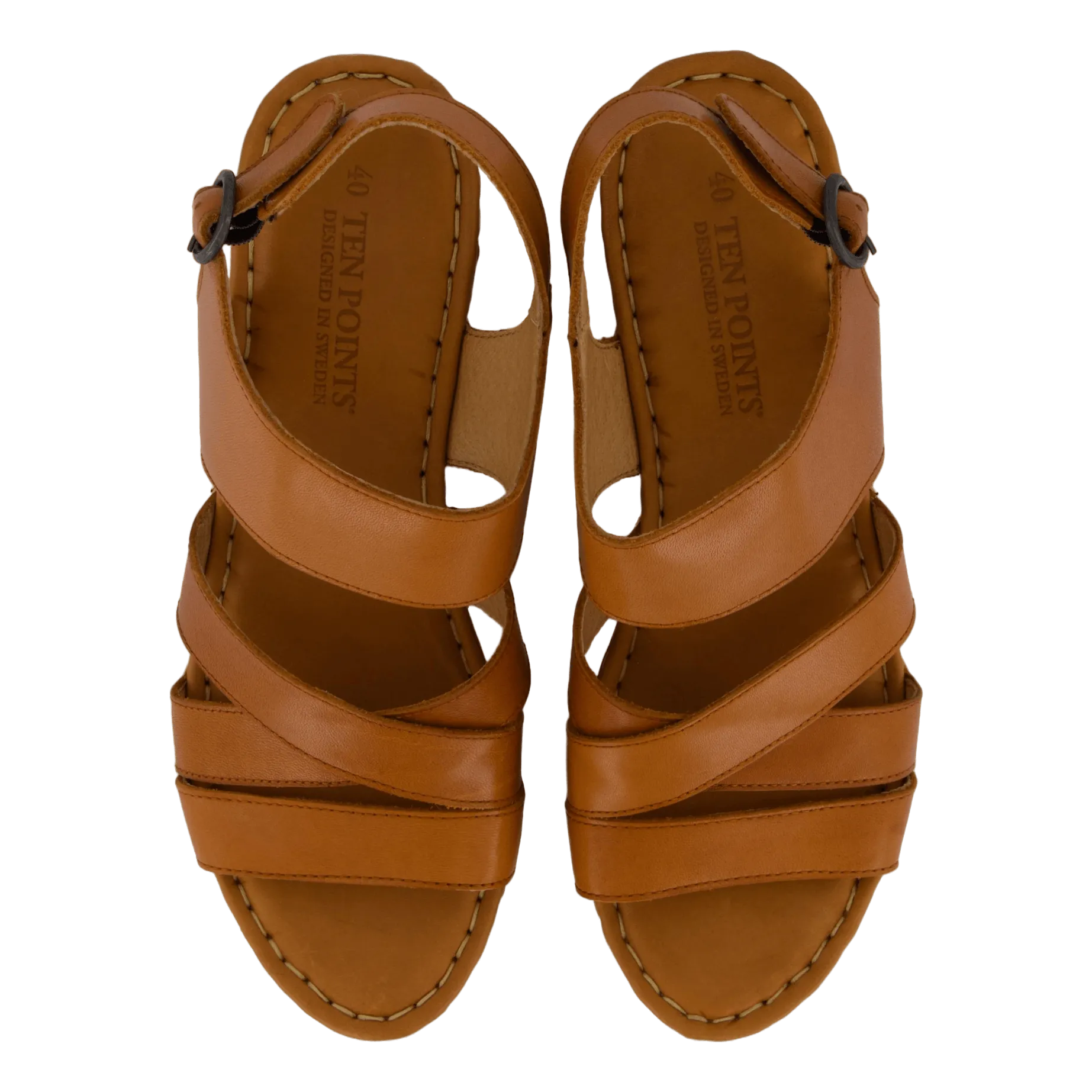 Ten Points schoenen Amelia 4 Cognac