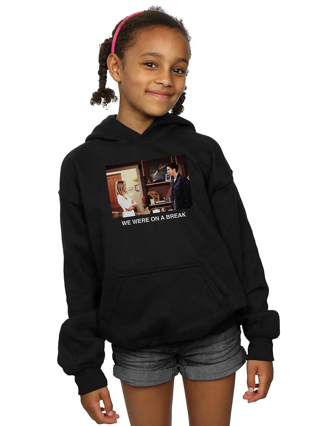 Vrienden meisjes waren We op een pauze foto Hoodie