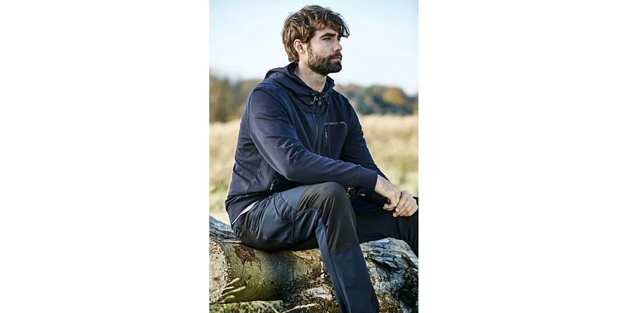 Wiggo werkbroek, heren, zwart, 52